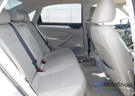 2012 Volkswagen Passat 2.5L Se из США, поврежденный, VIN 1VWBP7A35CC013932